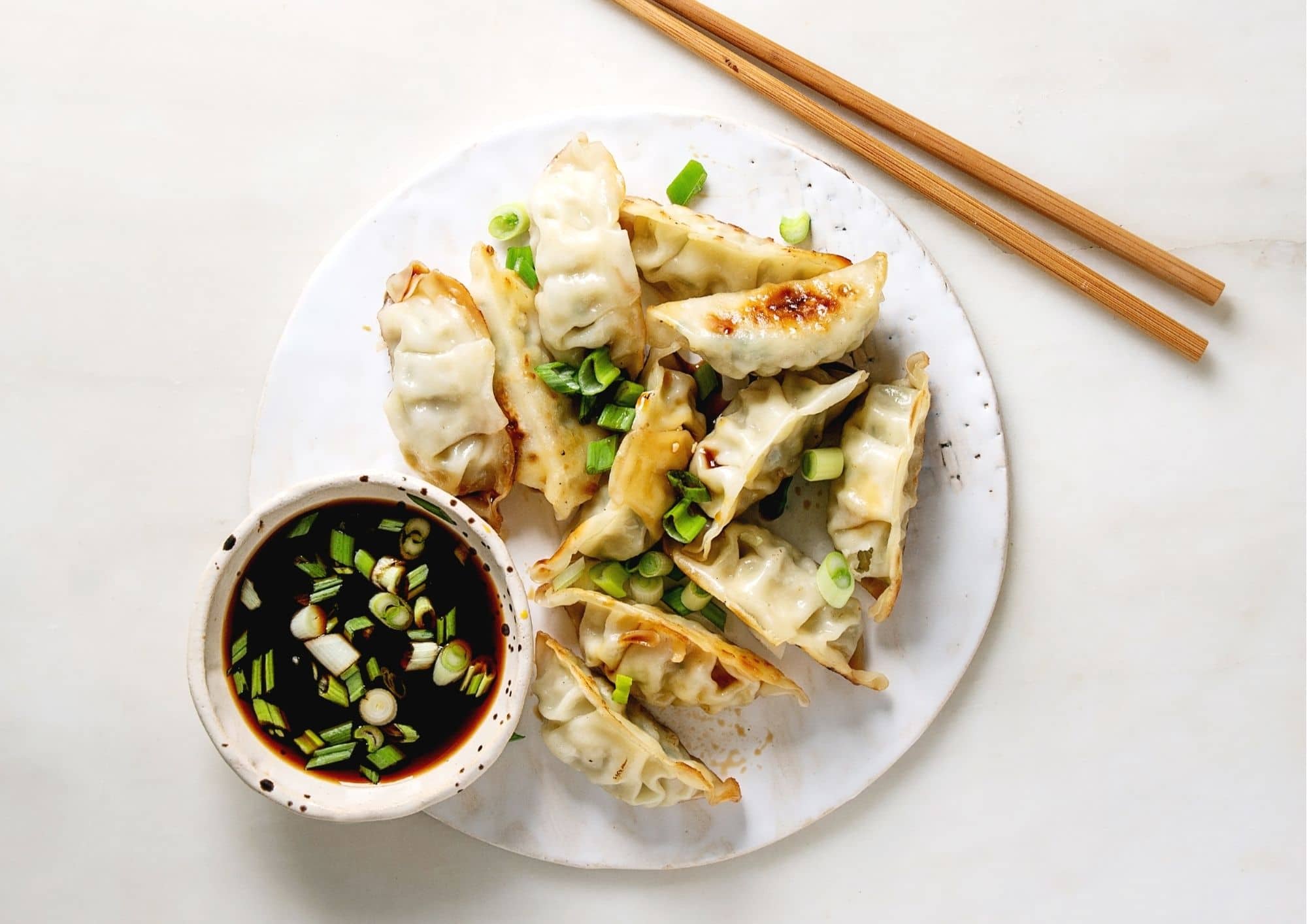 Vegan Tofu Dumplings (Gyoza) Melissa Senduk Mains